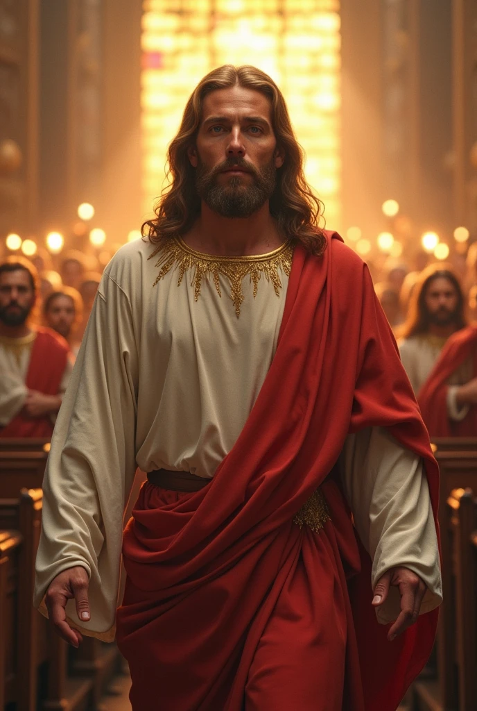 Jesus from the front