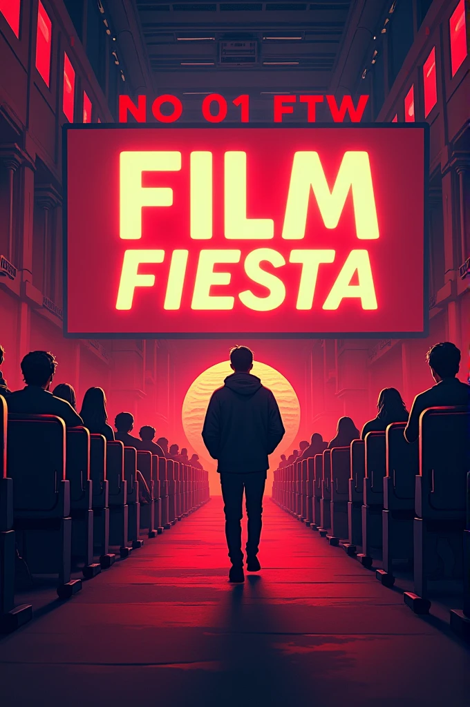 No 01 FTW is going to held a film fiesta in 2024. There are two sessions. Those are at 3.30-5.30 and 6.00-8.00. Please make banner to keep in front of the entrance