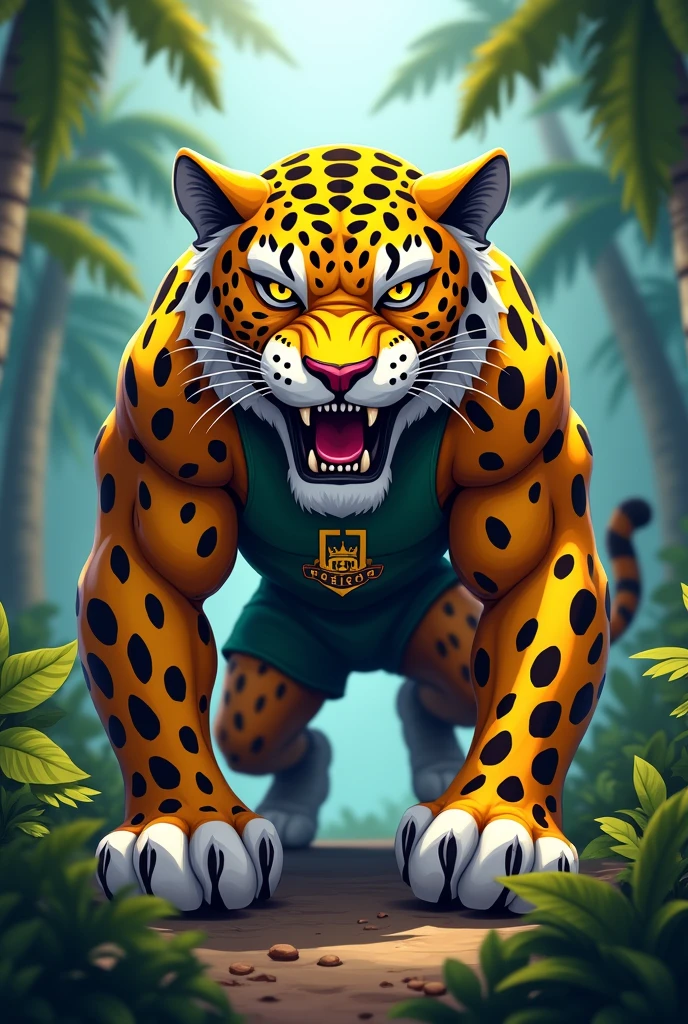 A mascot for a football team called cancheros lince