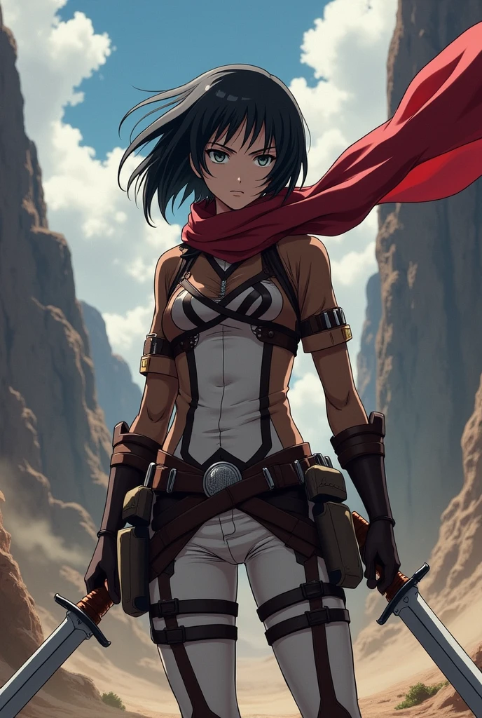 Attack on Titan Mikasa、Classic Mappa style