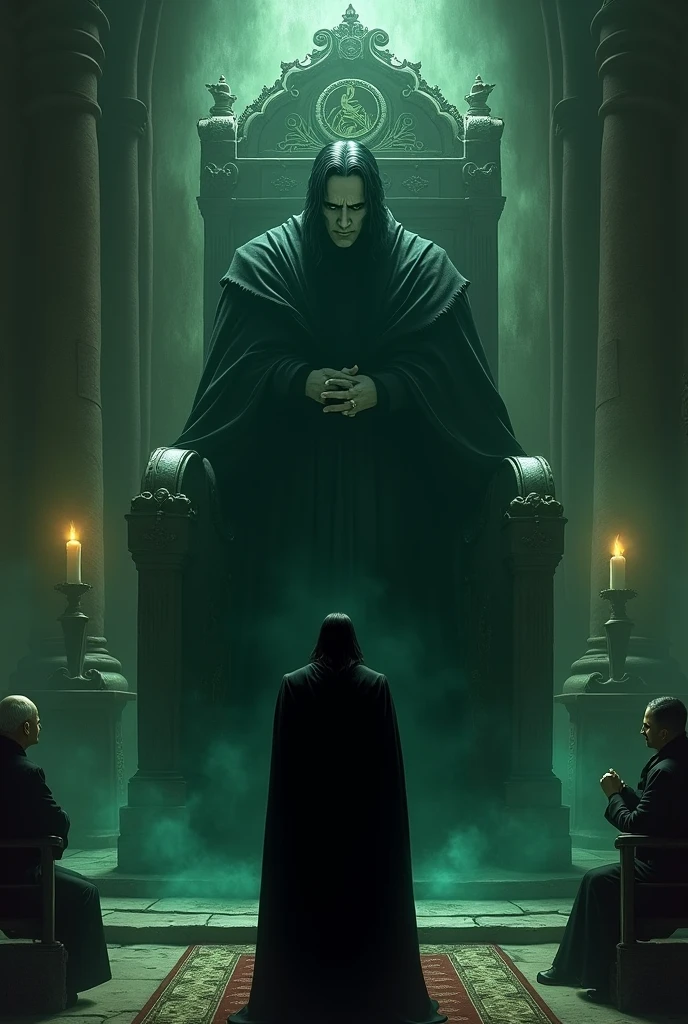 Severus Snape serves Lord Voldemort