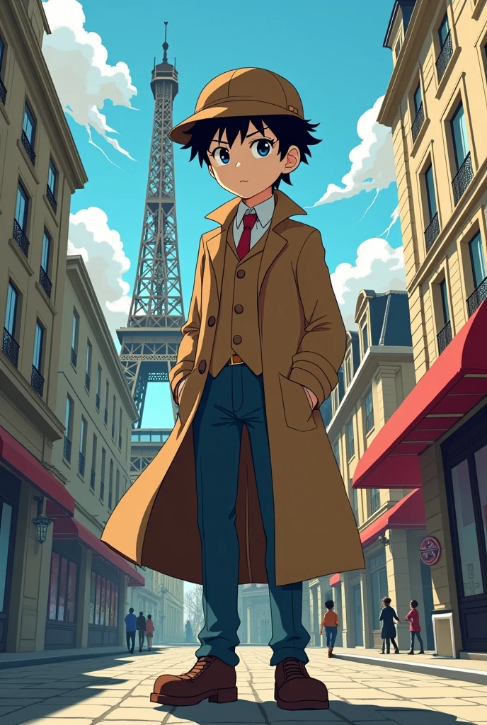 Cover image of Detective Boy from Paris Anime