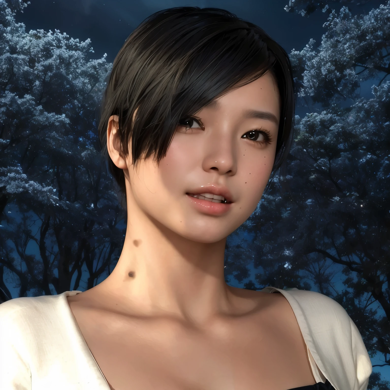 (Detailed CG、Unity、8k wallpaper)、(Very delicate and beautiful)、(masterpiece)、(Highest quality:1.2)、(Ultra-high resolution:1.3)、(Beautiful realistic Asian),Beautiful lighting、Perfect Lightning、Realistic Shadows、Fine skin、Very detailed、Detailed face and eyes、Realistic eyes、Sharp pupils、Huge , In the classroom、School、sunset、Beautiful Face、Blurred Background、(Japanese women)、Glowing Skin、Side Up、Beautiful black hair、Blunt bangs、Japan High School Sailor Uniform、Pleated mini skirt、A kind smile, ((Tabletop, Highest quality)), (Glowing Skin), Cinema Lighting, Physically Based Rendering, Award-winning, Very detailedな肌, Very detailedな顔, Beautiful eyes in every detail, Carl Zeiss 85mm F/1.4, (Cowgirl:1.3), (cumin , Chest and thighs), she&#39;Very cute  , (Brown Hair, Straight Long Hair, Open your eyes, Round face), Big cleavage, (Sailor blouse, I pulled up my pleated skirt myself:1.3), Watching from afar, (Spread your legs, Focus on the thighs),art、