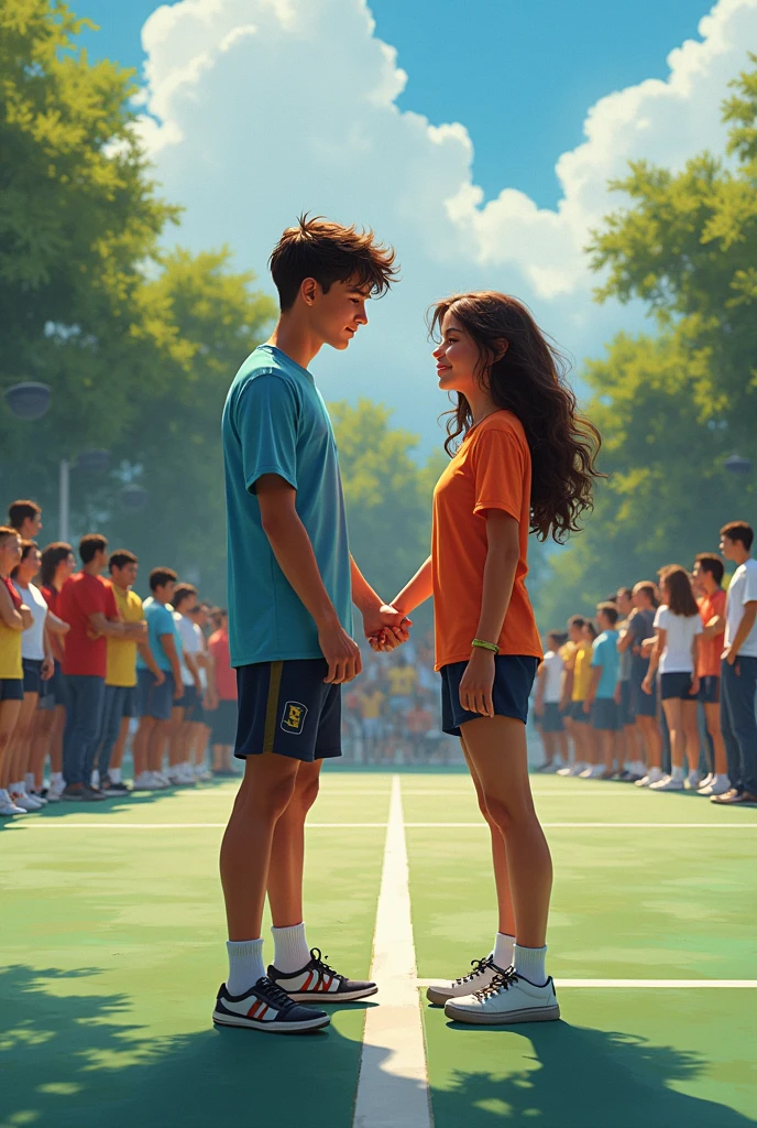 
"Between the lines and the futsal field: Unexpected love"