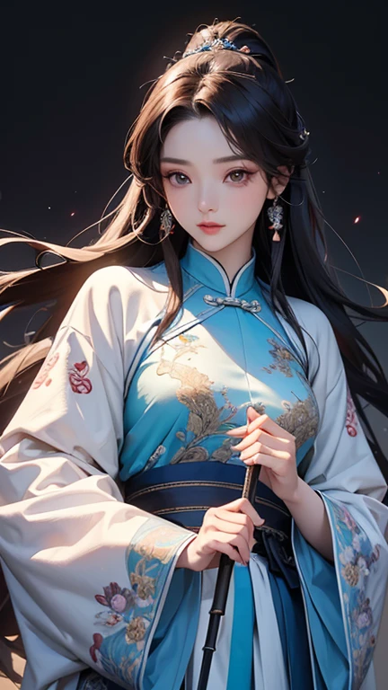 (Highest quality、 8k 、masterpiece、High resolution)、(Chinese Drama、Changgexing、Li Changge、Dililaba)、Tang Dynasty、Changan、1 Female、Rich man&#39;s daughter、(Princess of the royal family、Group leader)、Anime Beauty、Appropriate attire、decoration、Beautiful young person、blue eyes、(背景は古いChanganの街並み、Tang Dynasty Buildings、Tang Dynasty Buildings)、Anime Art、Official Art、Detailed CG、