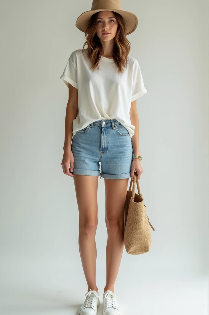 learn!Denim shortsを使った涼しいコーデを考えてみよう。
### 🌟 Denim shortsを使った涼しいコーデ 🌟
#### 1. tops
- **Loose short-sleeved T-shirt**:
- **design**: ゆったりめの半袖TシャツやオーバーサイズのTシャツbut、Covers your body shapeしつつ涼しく着られるよ。Aラインやドレープ感のあるdesignbutいい感じ!
- **material**: 軽やかなコットンやリネンmaterialbut涼しくて快適。Chiffon is also light and recommended.。
- **Color/Pattern**: 明るい色やシンプルなPattern(for exampleストライプや小さなドット)but、It makes it look visually neat。
- **Lightweight blouse**:
- **design**: フレアスリーブやリラックスフィットのブラウスbut体型をスッキリ見せるよ。涼しげで動きやすいdesignbut◎。
- **material**: 軽いシフォンやコットンmaterialbut通気性よく、Perfect for summer。
- **Color/Pattern**: 明るい色やシンプルなPatternbut爽やかで、For a cool impression。
#### 2. Denim shorts
- **青いDenim shorts**:
- **design**: ハイウエストのショートパンツbutウエストを引き締めて、Covers your body shapeしつつスタイルアップに。ストレートカットや少し広butったシルエットbutいいよ。
- **Color**: ライトブルーやミディアムブルーのデニムbut、涼しげでPerfect for summer。ダークブルーも引き締め効果butあって◎。
#### 3. shoes
- **White sneakers**:
- **design**: シンプルなWhite sneakersbut、Denim shortsとの相性も良く、I'll go casual。
- **material**: 通気性の良いmaterialで、Comfortable even on hot days。
- **Sandals**:
- **design**: 通気性の良いdesignで、For a relaxed style。ストラップbutしっかりしているものや、軽量なSandalsbutおすすめ。
- **material**: Mesh, leather, etc.、涼しく履けるmaterialbut良いよ。
#### 4. accessories&Accessories - **tote bag**:
- **design**: シンプルで軽量なtote bagbutカジュアルで使いやすいよ。色やdesignはTo match your outfit。
- **material**: キャンバス地やリネンmaterialで通気性but良いものbut◎。
- **hat**:
- **design**: Wear a breathable cap or hat to protect yourself from the sun。for example、ストローハットやメッシュキャップbut夏らしい。
- **Color**: To match your outfit、シンプルな色やPatternでアクセントをつけると良いよ。
### 💡 コーディネートのまとめ 💡
- **tops**: Loose short-sleeved T-shirtやLightweight blouseで涼しく、Covers your body shape。
- **Denim shorts**: ハイウエストdesignでスッキリ見せる。Colorはライトブルーやダークブルーbut良い。
- **shoes**: White sneakersや通気性の良いSandalsで快適に。
- **accessories**: シンプルなtote bagや通気性の良いhatでオシャレに。
With this code、涼しく快適に友達と遊びなbutらオシャレに決められるよ!
