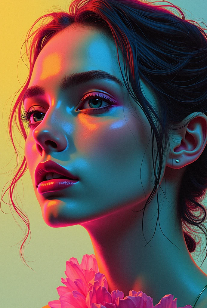 (((masterpiece, Highest quality))),(((alone:1.2))),(((One girl:1.2))),32K Wallpapers, Very detailed, Vintage Science Fiction,(((((geometric cinematic movie))))), (Bauhaus), shape,(((Abstract))),(cyber punk),(((((portfolio))))),(((((close))))),(((((breast enhancement))))),((((More Angles)))),(((highlight))),Vast landscape,((((Heterochromia iridis)))),(((completion. Detailed face))),(((Very talented))),(((The most complex machine))),((Overall colorful)),((Andy Warhol style:1))
