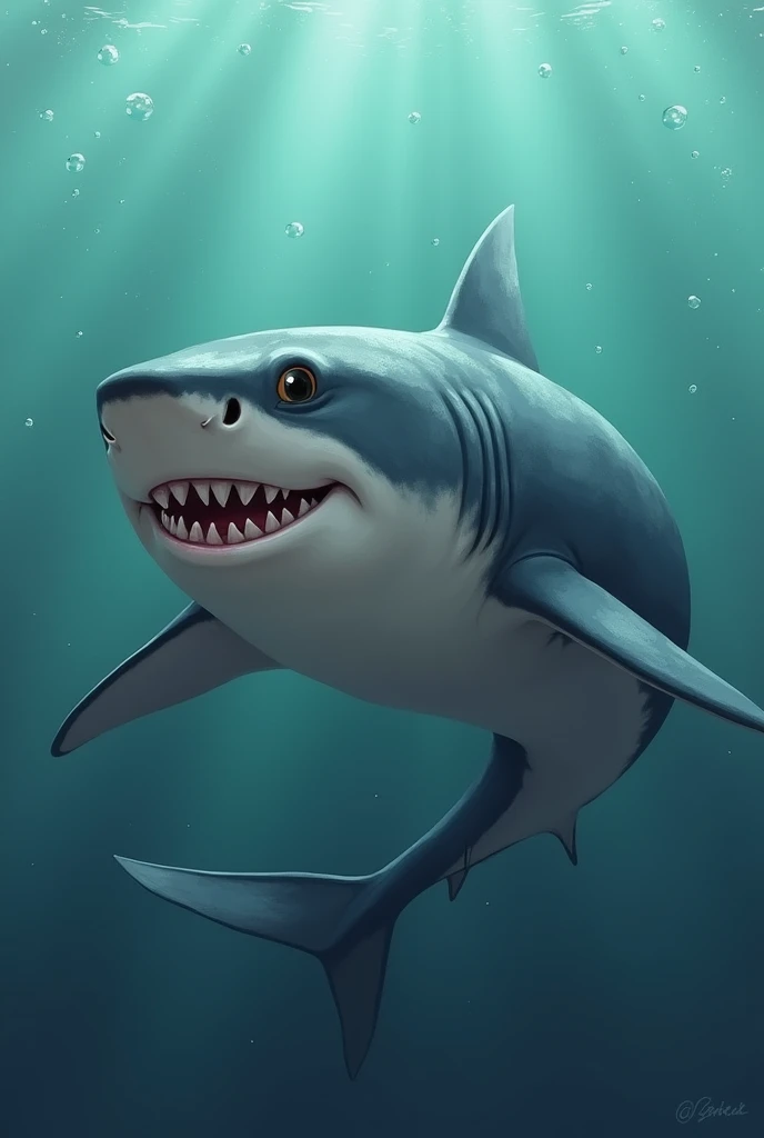fat furry shark adopt