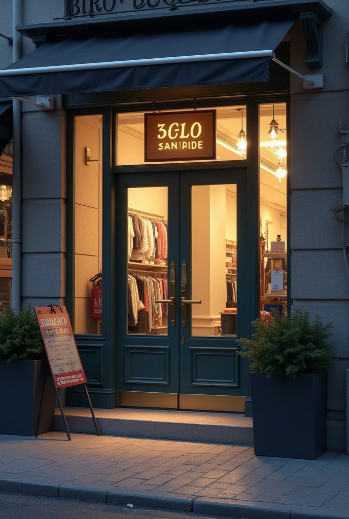 Create an image showing a closed store. The scene must include a sign on the store door or window indicating that it is closed., like a sign that says &#39;Closed&#39; or &#39;Closed&#39;. You can show the blinds down or the doors locked., and perhaps a display case or window with the lights off. The setting can be on a shopping street or a shopping center., with little or no activity around to suggest the store is closed for the day. The atmosphere should reflect a sense of inactivity and closure., with a feeling that the store is not operational at that time detailed, masterpiece, Best Quality, High resolution{