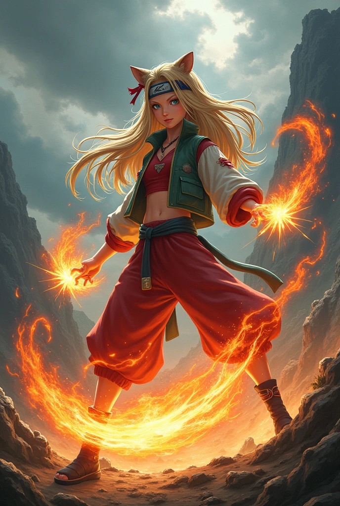 Yugito in Naruto