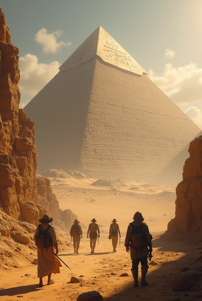 Exploring the Enigmatic Pyramids of Giza, Egypt