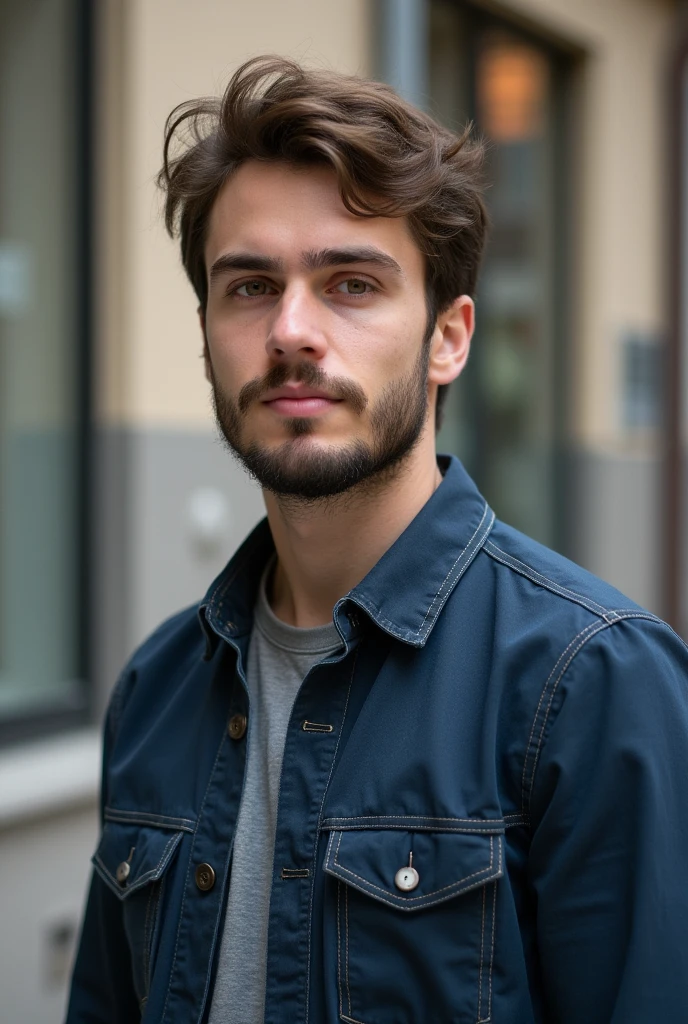 Male engineering student