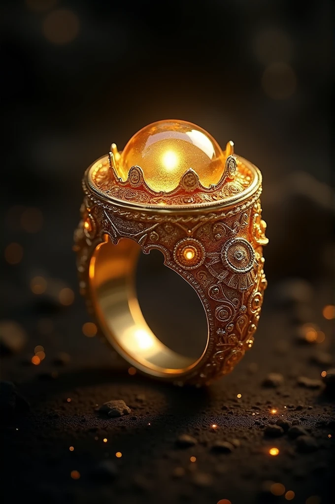 Rare gold ring design design