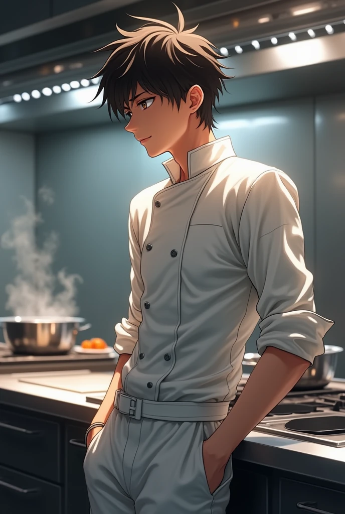 Anime boy cheff sexy