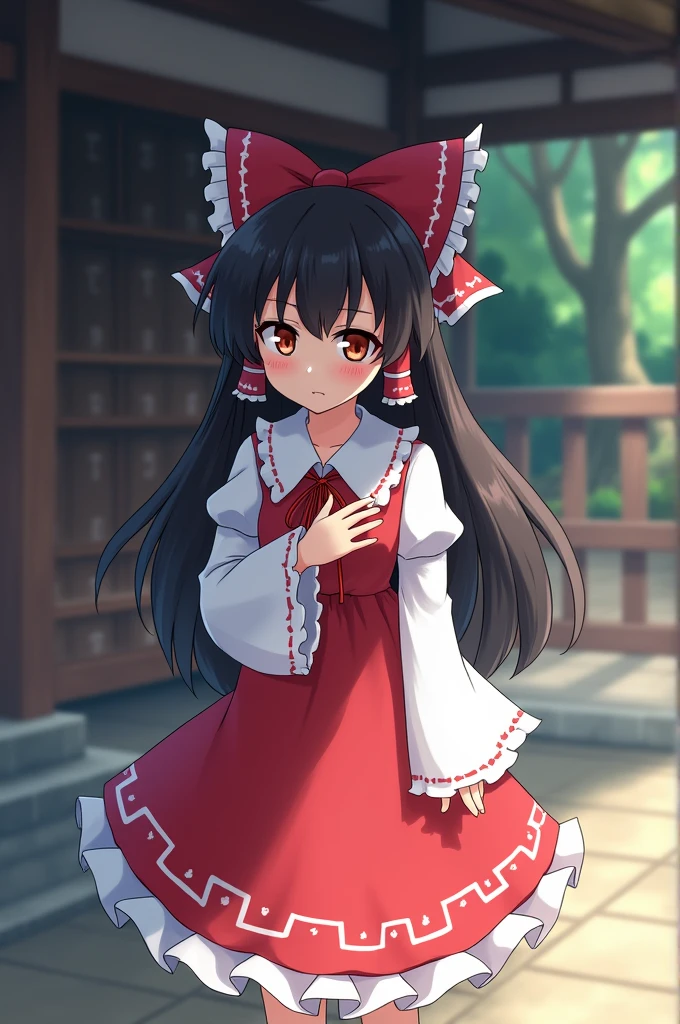 Reimu&#39;s stomach is growling