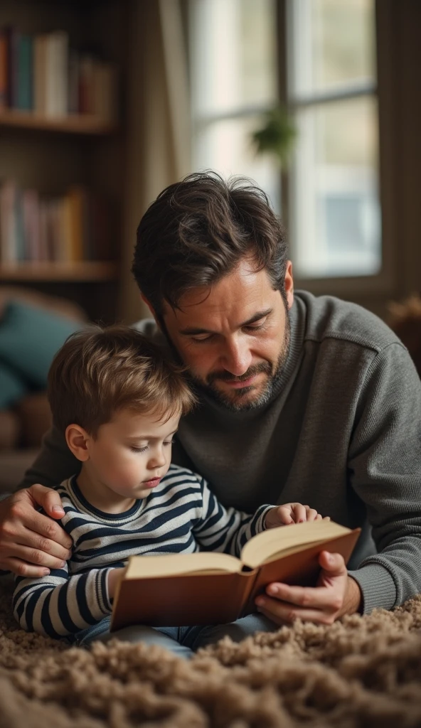 a father raising a son to the author