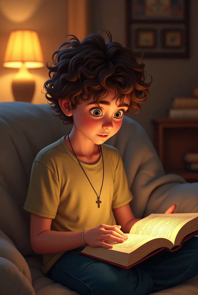 Have a young Christian read the Bible and he has to have curly hair and he has to be 16 years old