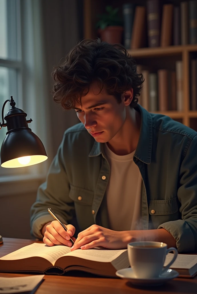 Have a young Christian read the Bible and he has to have curly hair and he has to be 21 years old