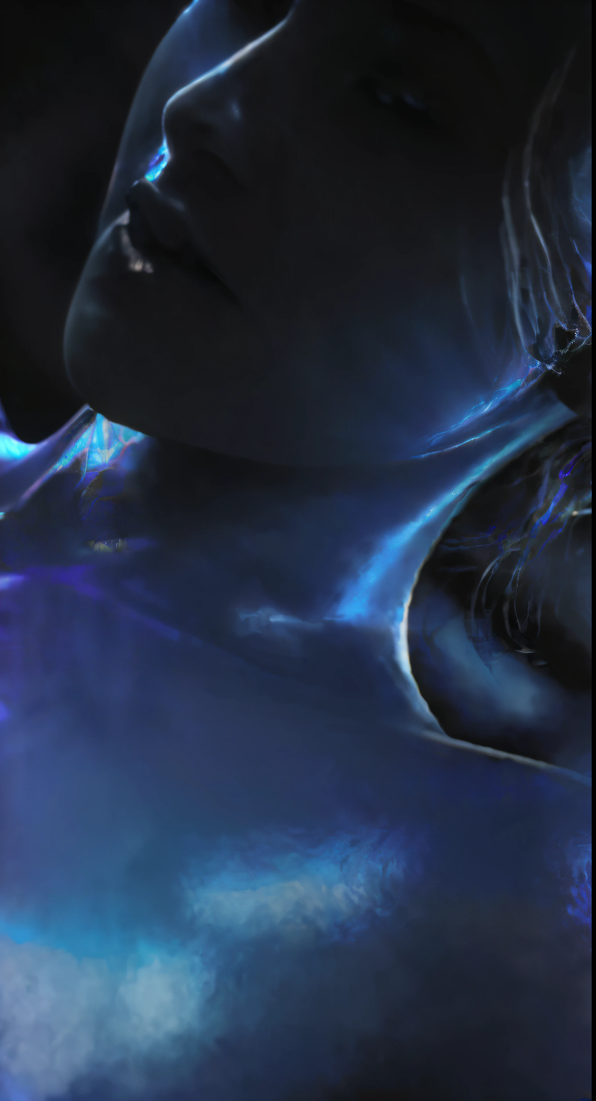 masterpiece, best quality, (extremely detailed CG unity 8k wallpaper), (best quality), (best illustration), (best shadow), absurdres, realistic extremely_dark_blue lighting,realistic dark blue lighting,8 k sensual extremely_dark blue lighting,extremely_dark blue and cinematic lighting, volumetric extremely_dark blue dramatic lighting, cinematic extremely_dark blue lighting, cinematic volumentric extremely_dark blue lighting, (Abyss), beautiful detailed dark blue glow, art by PeterMohrBacher.STOP.Safe_for_Work:2