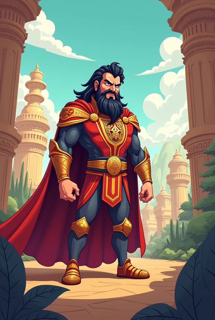 cartoonHe will make him the master of half the empire.