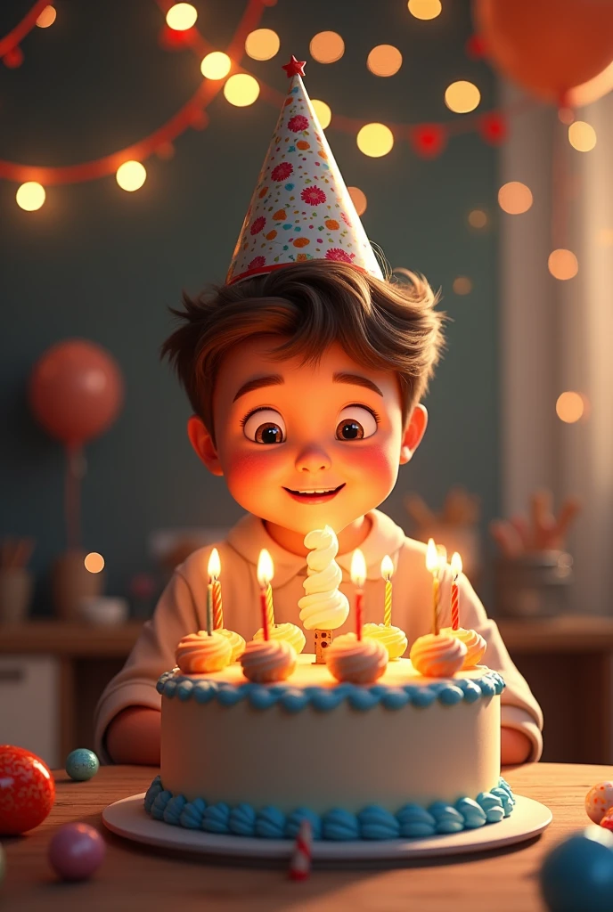 Birthday invitation card with image of toni kross 8th birthday in the name of Piero