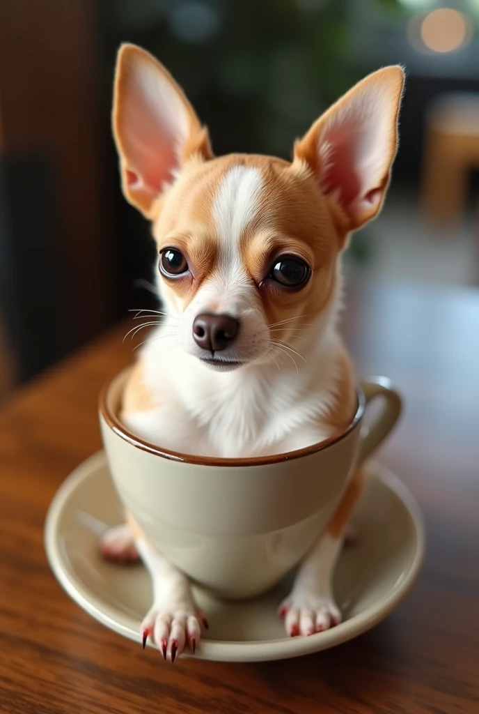 Chihuahua Coffee Latte