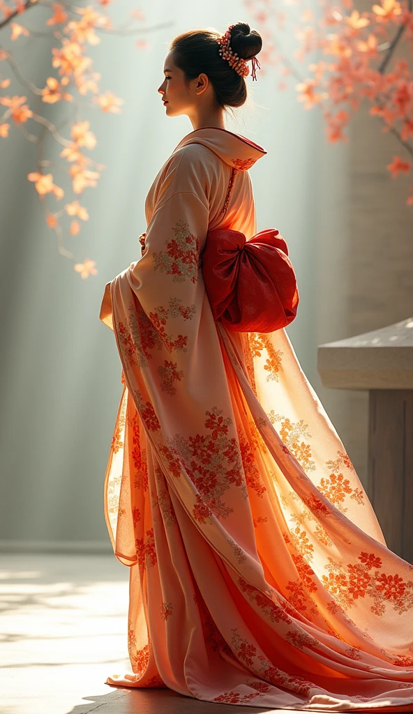 The beauty of Japanese kimono