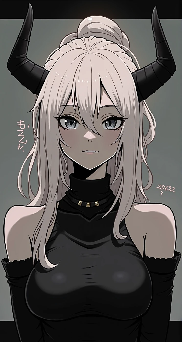 Showing her breasts without clothes 