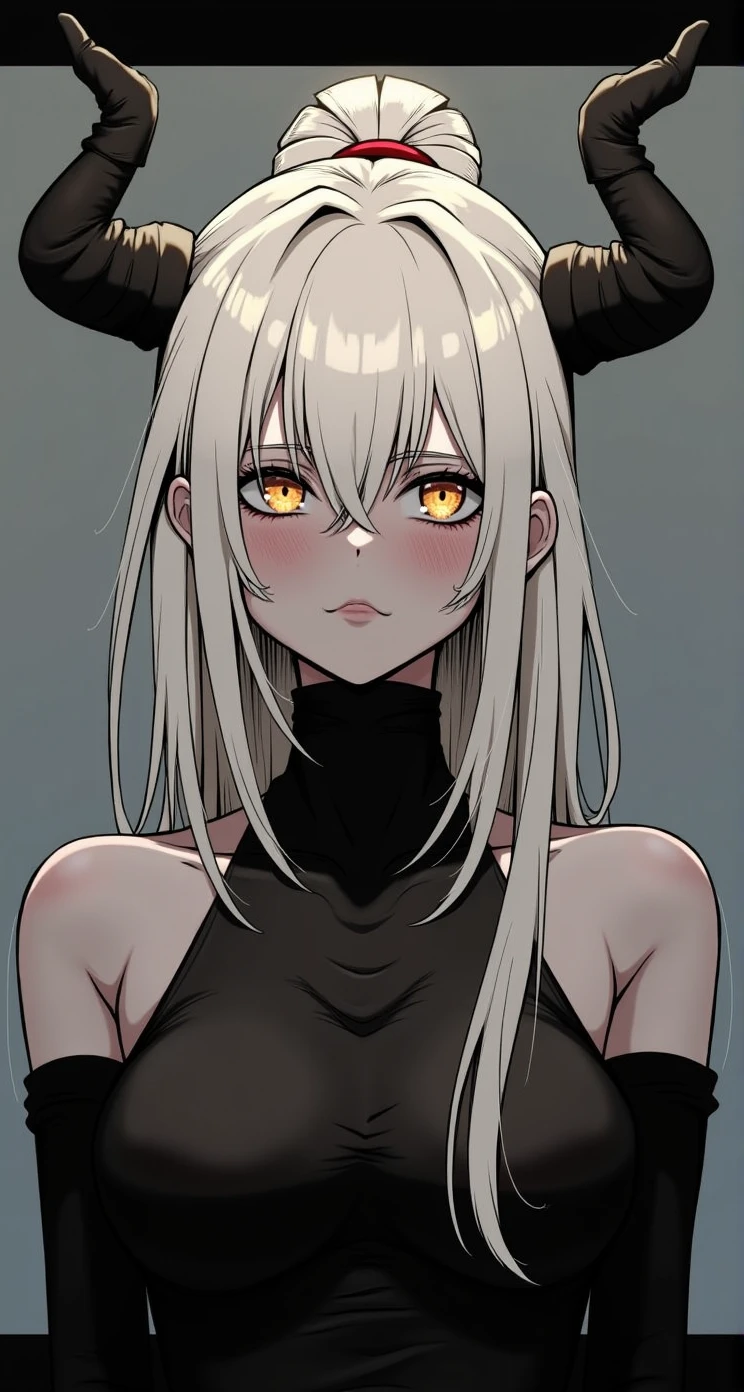 Showing her breasts without clothes