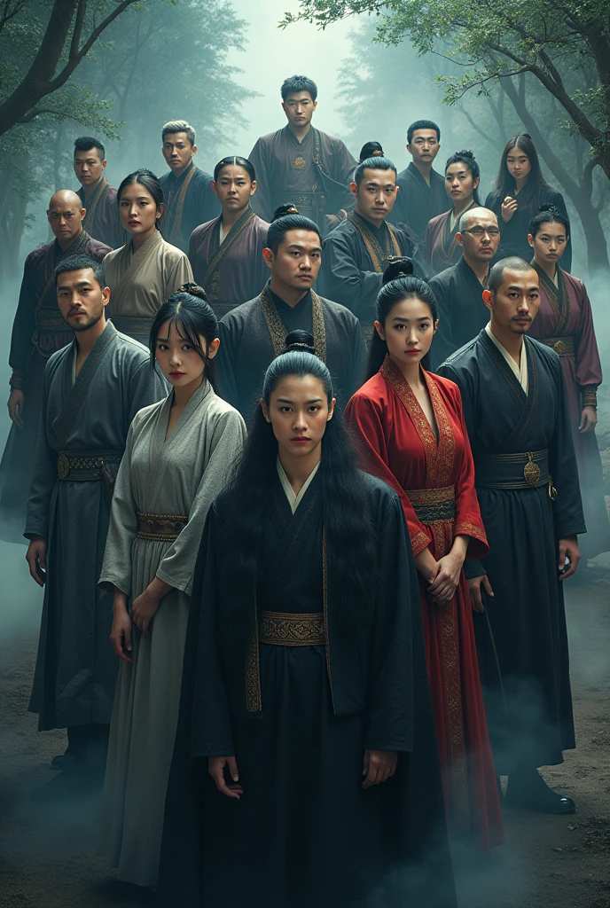 Seventeen members as the untamed characters