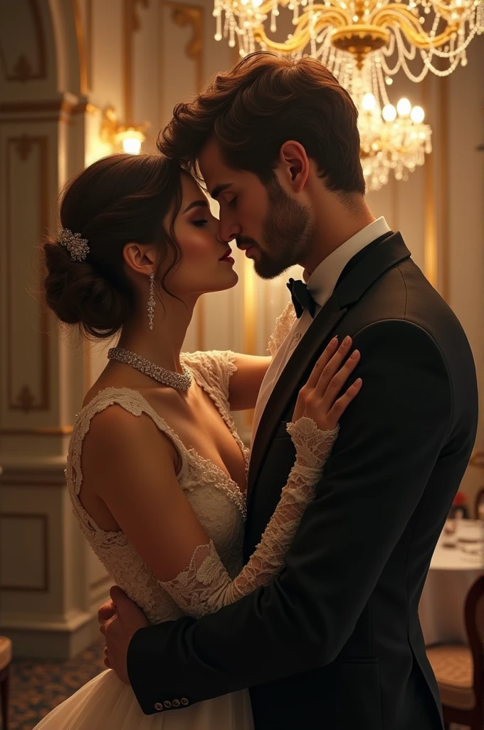 Rich woman and low-income man in love