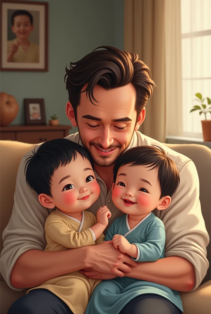 Tom Hiddleston father of Korean twins
