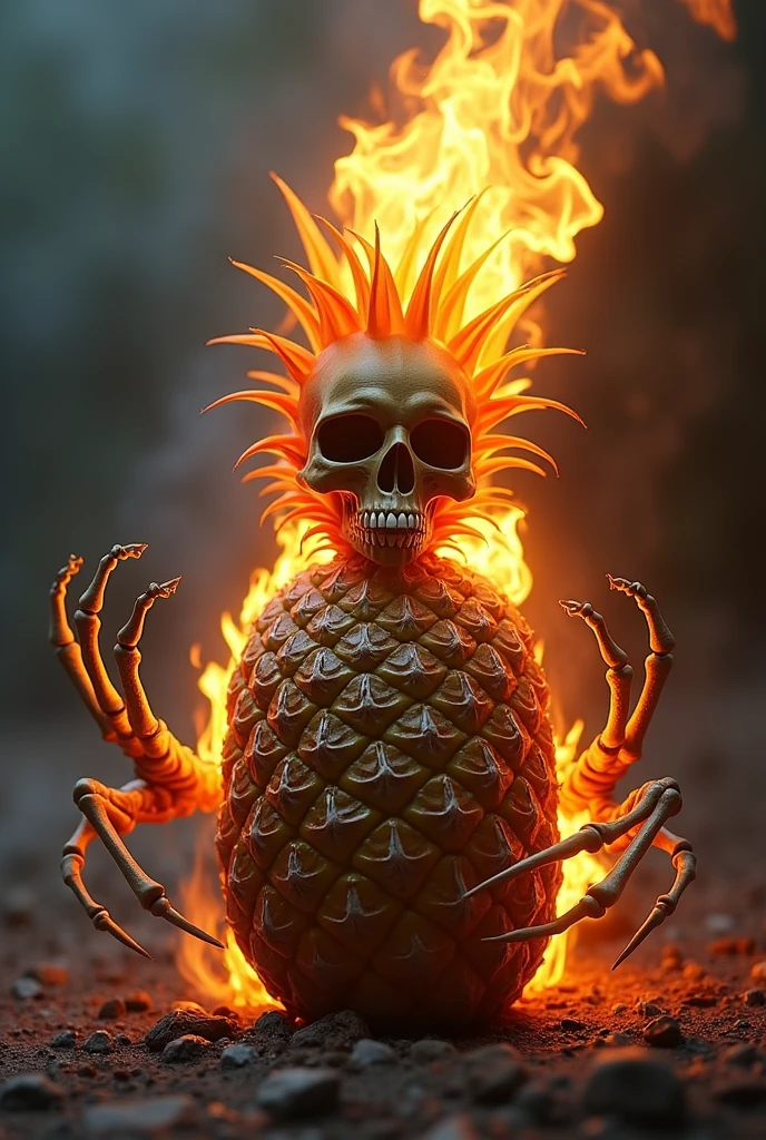 pineapple combine with ghost rider