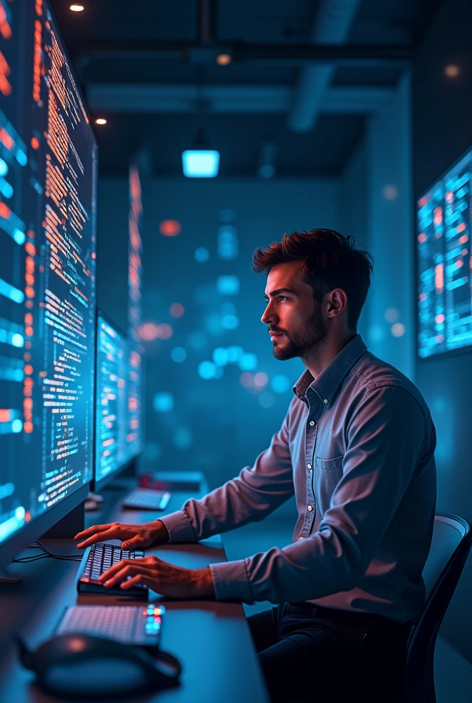 Cover page web developer training designs