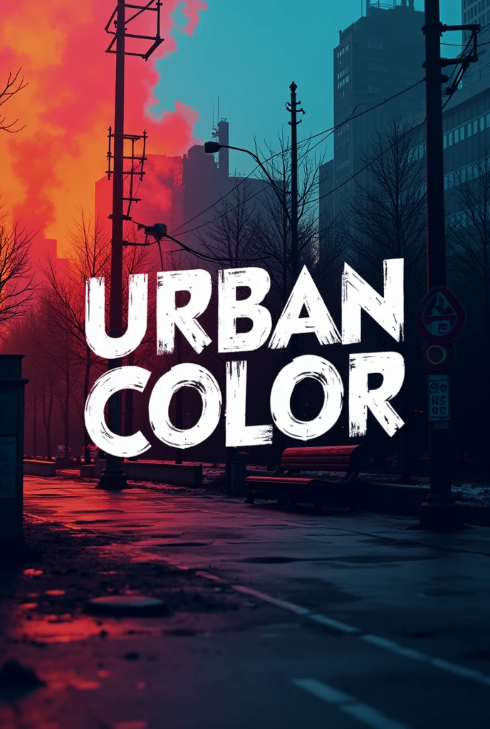 I need a logo for a paint company that has the name urban color 