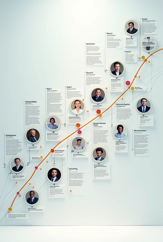 You generate a pop-up timeline image with Florence&#39;s theories, maslow, dorotea, virginia henderson, marjorie gordon 
