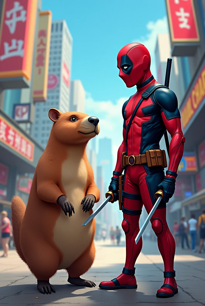 capybara and dead pool