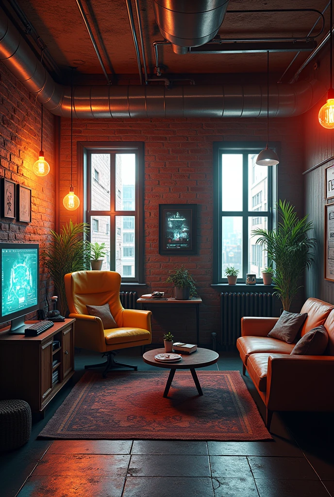 Low-cost cyberpunk home decorations