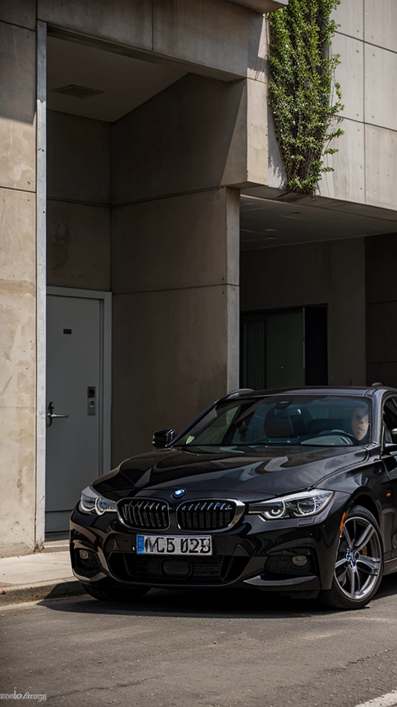 Bmw 330i with dark colour