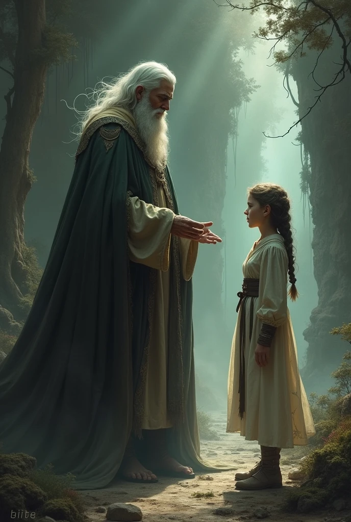 "Every choice you make here will change the course of this story., and the destinies of those who live in it. You must be wise and brave, because this world depends on you now", Eldarion explained.
To a