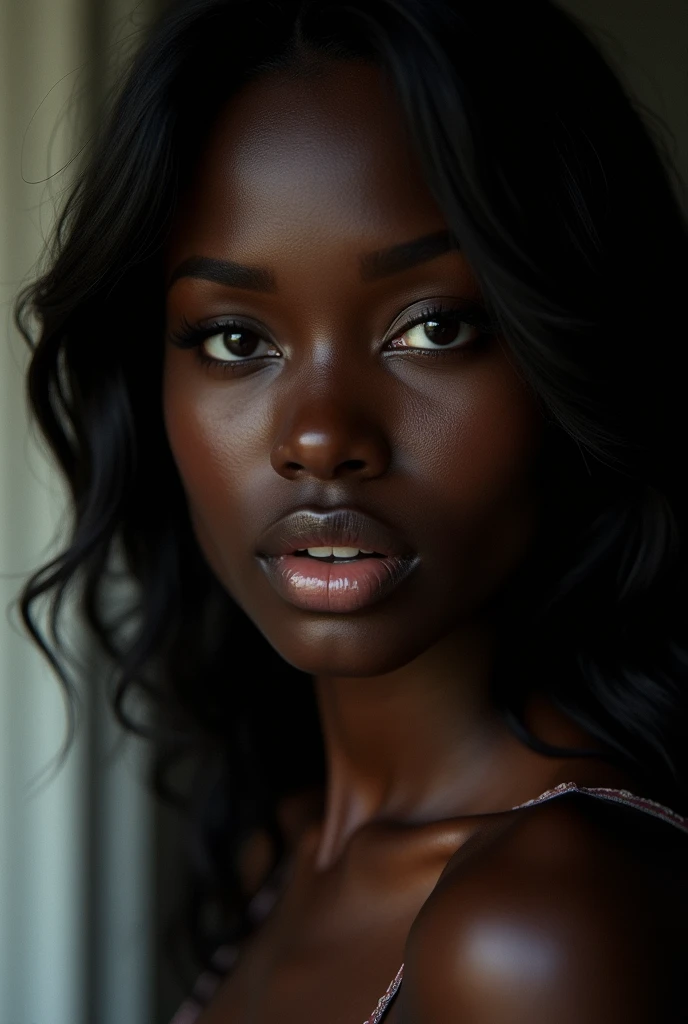 Beautiful dark girl