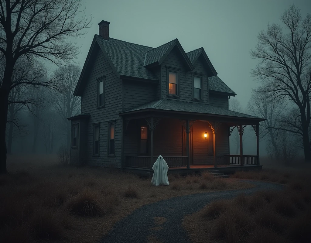 ghost,Abandoned house,blood,dark,timid