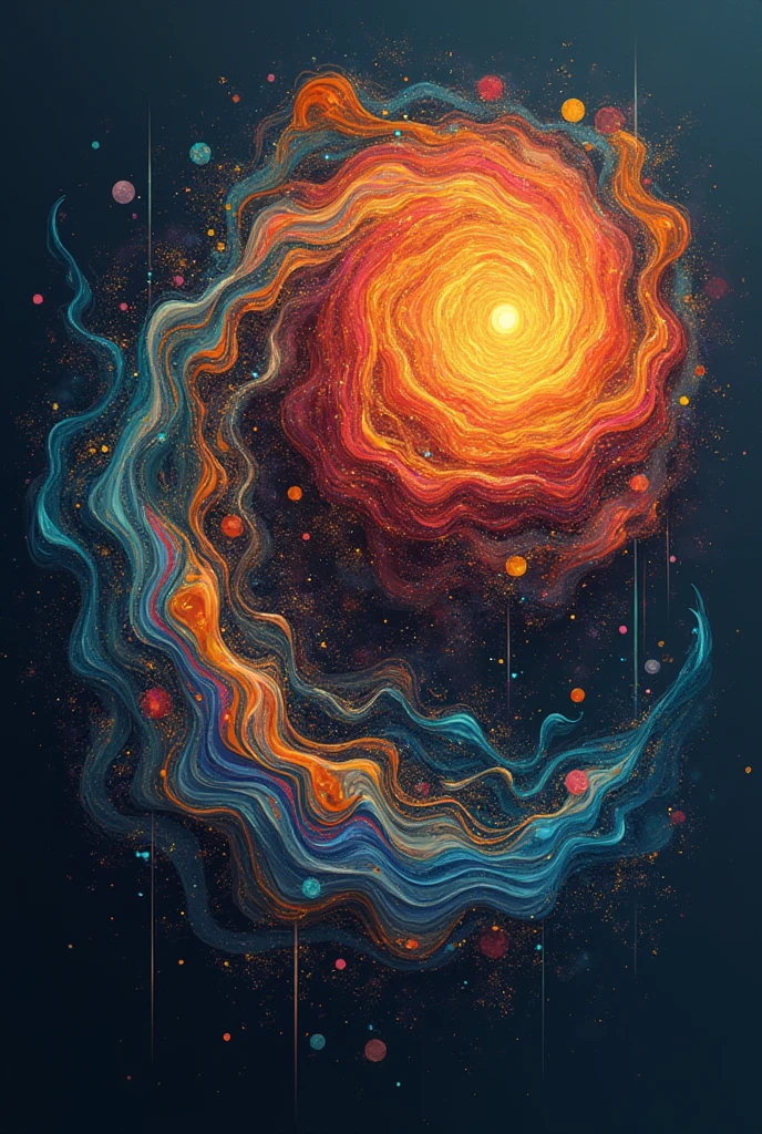 Design of an art-related logo that has art characteristics