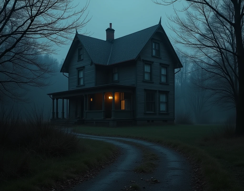 Abandoned house,dark,ghost