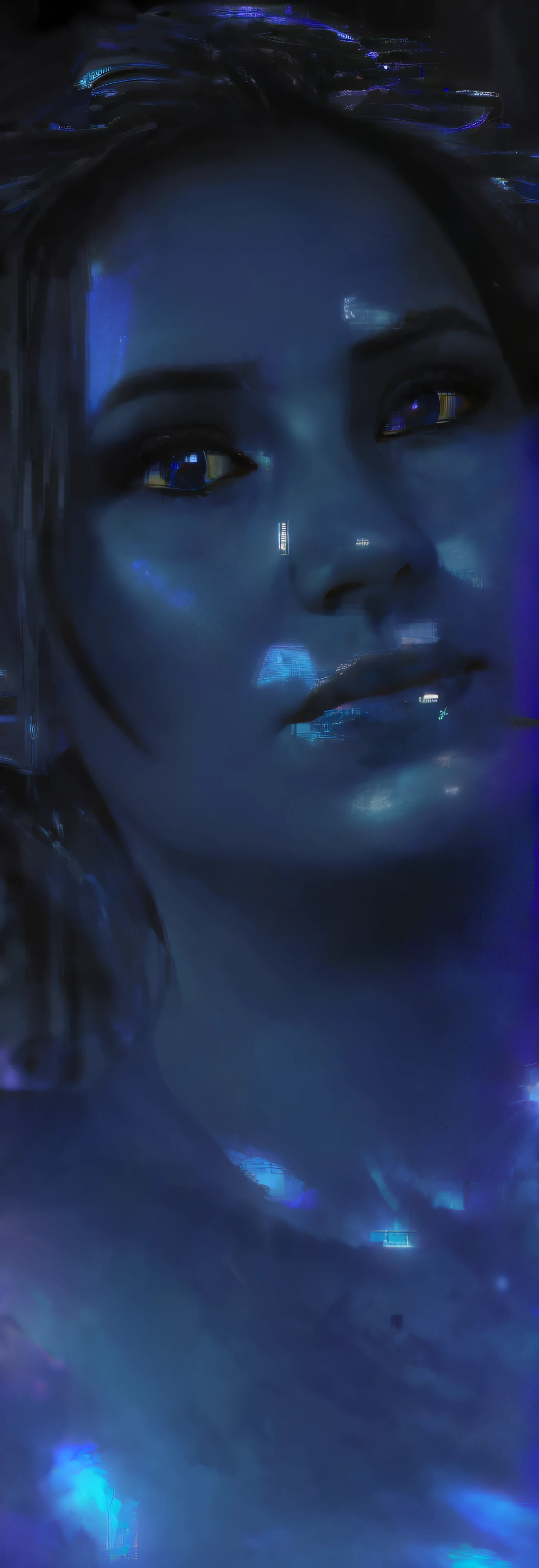 masterpiece, best quality, (extremely detailed CG unity 8k wallpaper), (best quality), (best illustration), (best shadow), absurdres, realistic extremely_dark_blue lighting,realistic dark blue lighting,8 k sensual extremely_dark blue lighting,extremely_dark blue and cinematic lighting, volumetric extremely_dark blue dramatic lighting, cinematic extremely_dark blue lighting, cinematic volumentric extremely_dark blue lighting, (Abyss), beautiful detailed dark blue glow, art by PeterMohrBacher.STOP.Safe_for_Work:2