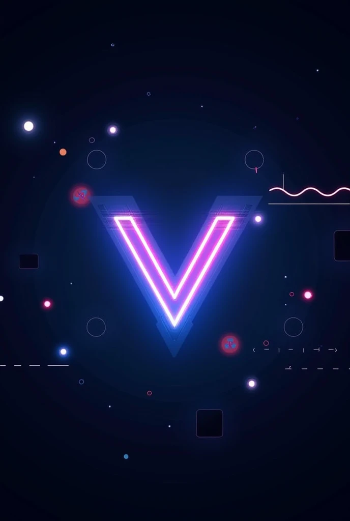 Create a cover image for Vybrix Studio which is a music production channel on YouTube