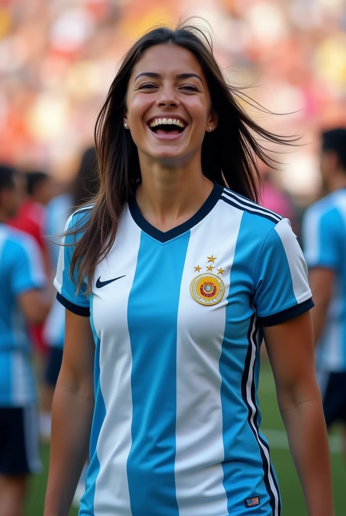 Argentina shirt girl