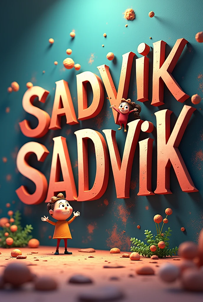 SADVIK NAME WITH ANIMATED STYLE 