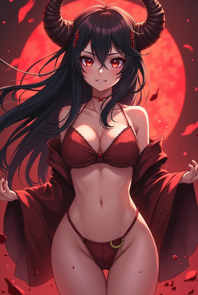 corpse, sinister, female, thin, pale, looking at the camera, ultra realistic, fully detailed, florest environment, bright eyes,angry , blood, bones exposed, putrid wounds, sensual, terrifying , angry , bruised by the body, medium breasts , exposed fracture in the collarbone , super detailed, white eyes,gun shots in the body, black hair, Nezuko Kamado, Kimono open , bra , pantie , revelating clothes sexy , night .