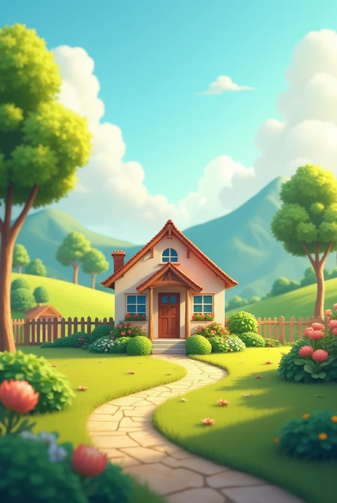 House background simple